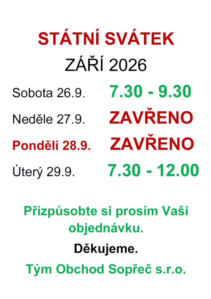 PROVOZNÍ DOBA