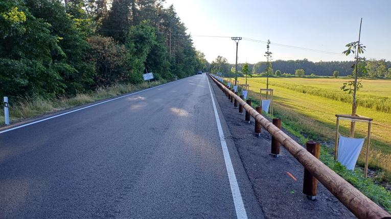 Silnice mezi Břehy a&nbsp;Sopřečí