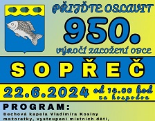 Sopřeč 950 let
