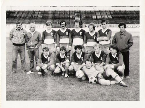 1985 - před utkáním s Paramem PCE "B"